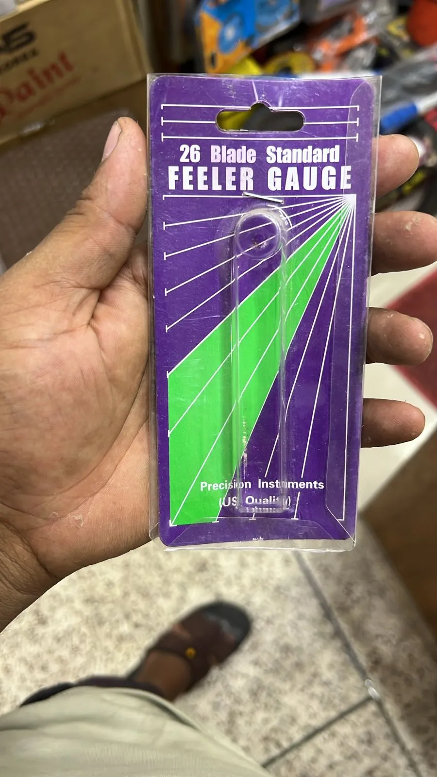 26 Blade Feeler Gauge | Precision Instruments | Gap Tool