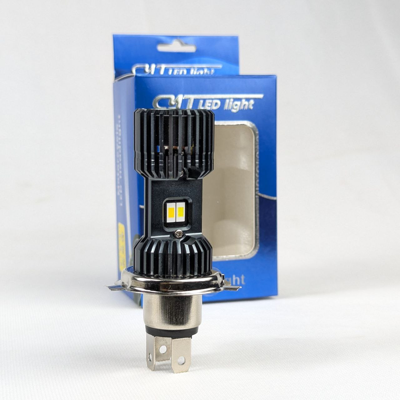 CYT H4 LED Headlight Bulb for Motorcycles – High/Low Beam White