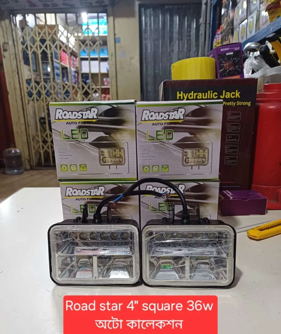 ROADSTAR 4"Square LED 36W