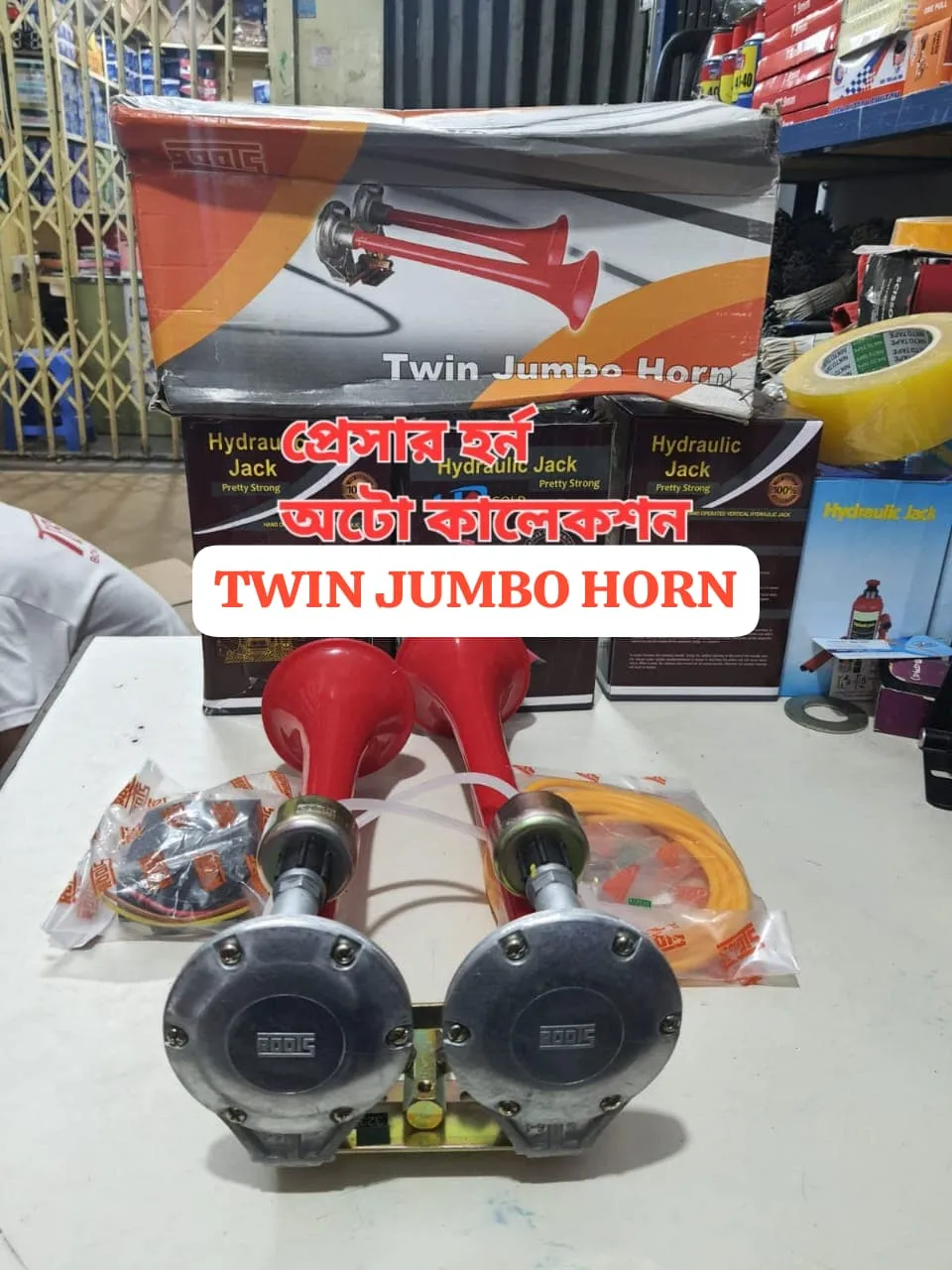 Twin Jumbo Horn